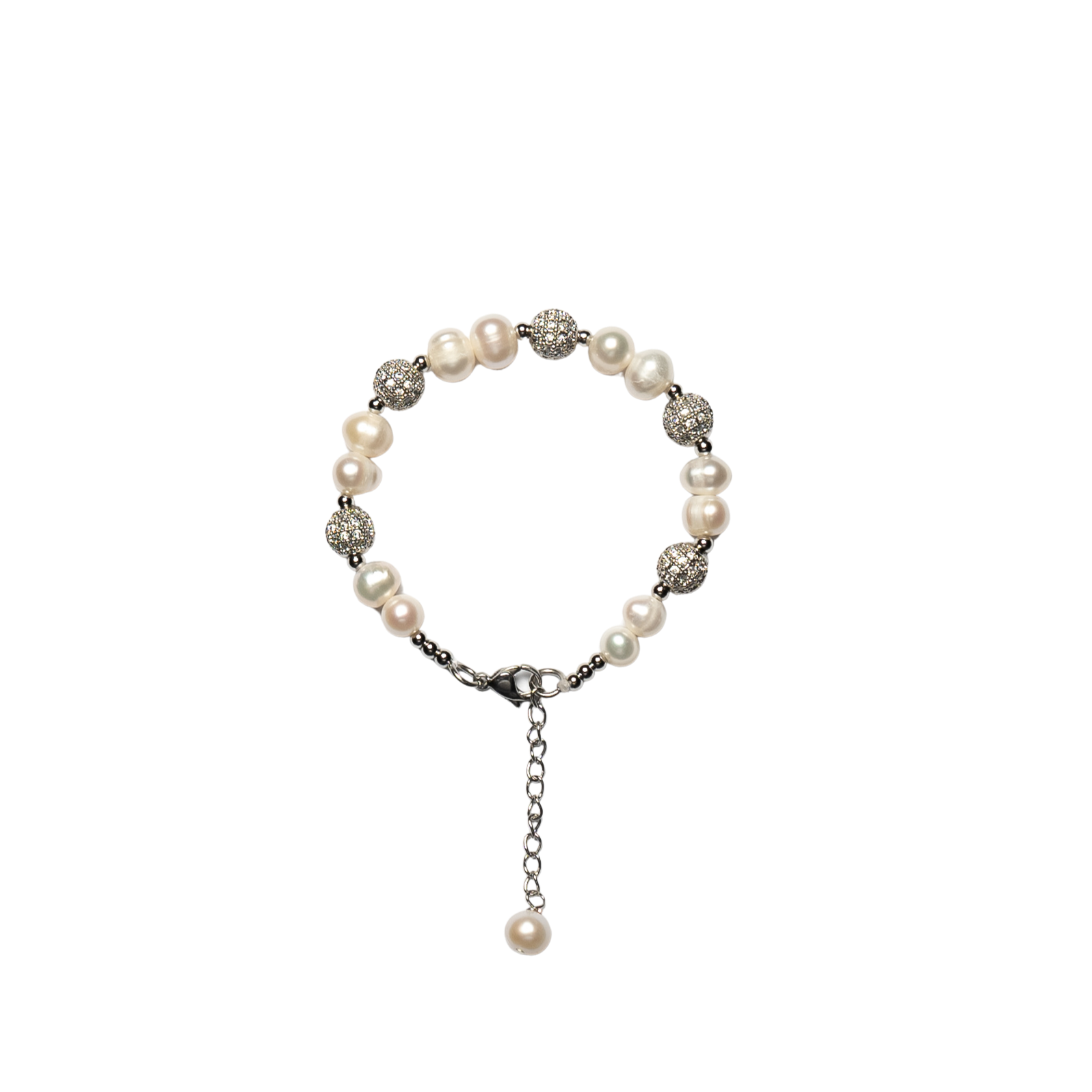 ICED PEARL BRACELET