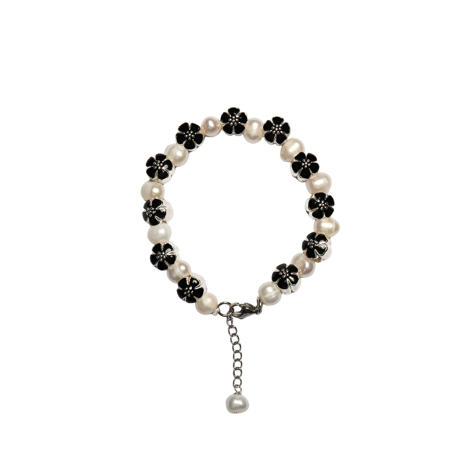 BLACK LOTUS BRACELET